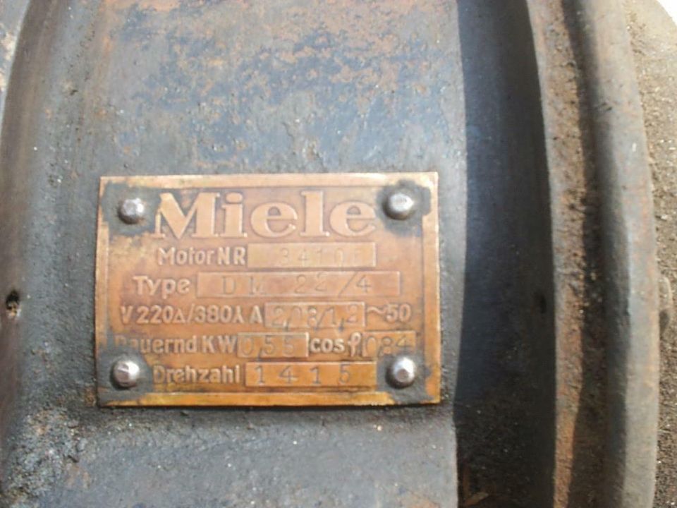 Miele, Miele Waschmaschinen, Miele Motor, Elektromotor in Zerbst (Anhalt)