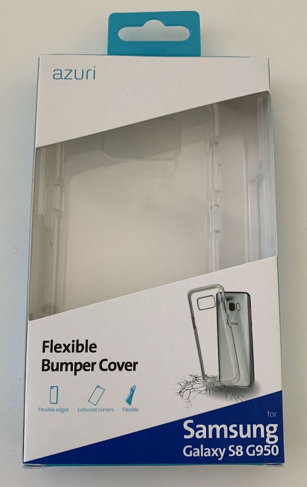 azuri Bumper Cover TPU Schutzhülle für Samsung Galaxy S8 G950 Tra in Illingen