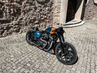 Harley-Davidson Sportster Iron 883 Custom  Gulf Racing Cafe Racer Baden-Württemberg - Erbach Vorschau