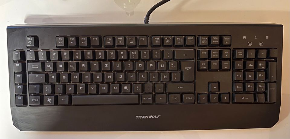 Titanwolf Enforcer Gaming Tastatur in Roßbach (Wied)