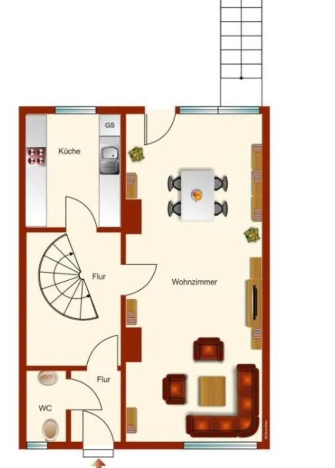 Reihenmittelhaus in ruhiger Wohnlage von Düren-Derichsweiler in Düren