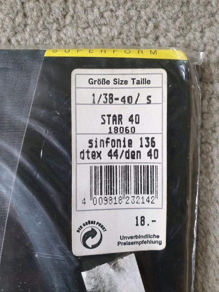 2x Bi Star 40 Strumpfhose Gr. 38-40 Neu / OVP in Bacharach