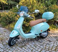 Vespa Primavera 50 2t Verde Relax Koffer Sachsen - Elterlein Vorschau