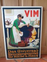 Blechschild Retro VIM Werbeschild Nordrhein-Westfalen - Krefeld Vorschau