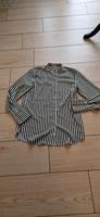 tolle Streifenbluse Khaki/weiß von H&M Gr.34 Niedersachsen - Hollenstedt Vorschau