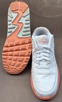 NIKE AIR MAX Leder Sneaker Sportschuhe *Gr.39* Weiß/Orange Niedersachsen - Walsrode Vorschau