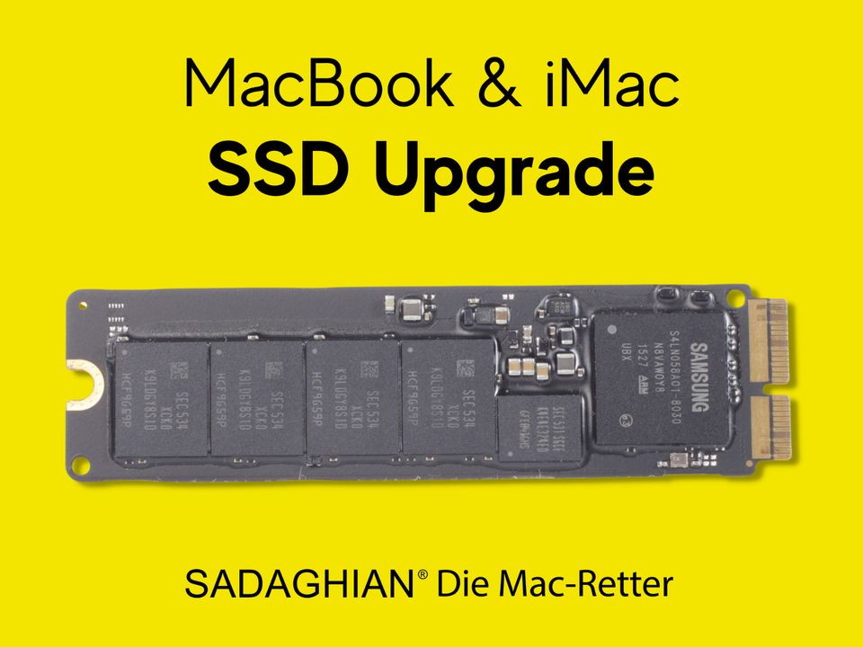 MacBook & iMac SSD Upgrade in Hamburg