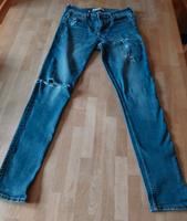 Damen Jeans HOLLISTER - Größe 30/31 blau destroyed Skinny Bayern - Erlangen Vorschau
