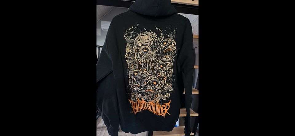 Thy Art is Murder Hoodie mit Backprint Größe S in Gonbach