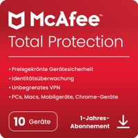 McAfee Total Protection | 10 Geräte | 1 Jahr Bayern - Deggendorf Vorschau