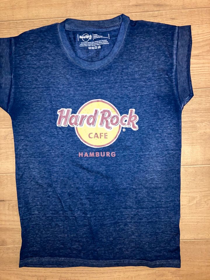 T-Shirt Hard Rock Café Hamburg  Gr. S in Hackenheim