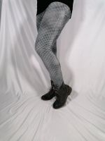 Schwarz graue Leggings Fischnet Fishnet 36 S München - Schwanthalerhöhe Vorschau