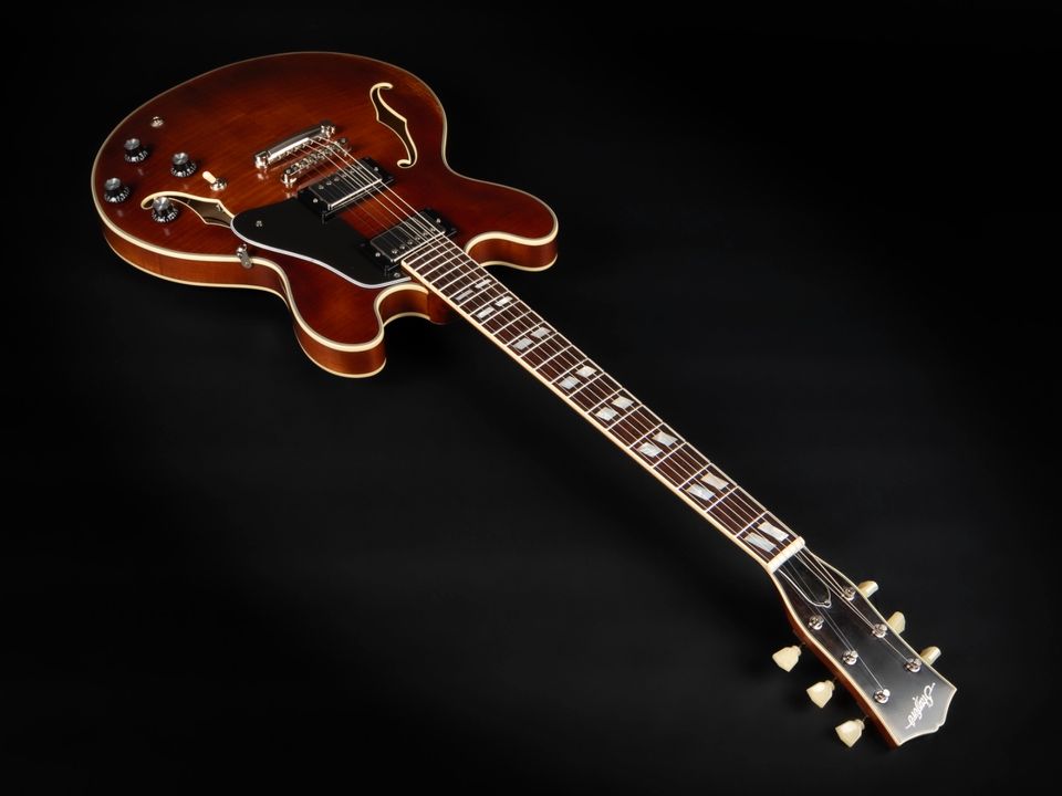 2021 Stanford Thinline 35 AV | ES-335 MojoTone Pickups Nitro Case in Niebüll