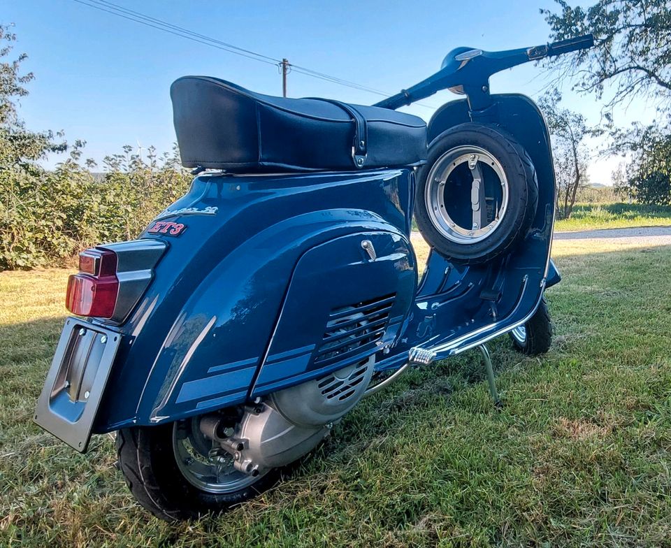 VESPA ET3 V50N 1963 Jeansblue komplett NEU restauriert in Pfaffenhofen a.d. Ilm