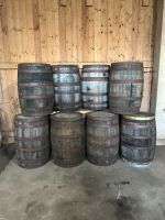 Originale alte Whiskyfässer aus Eichenholz Eichenfässer Regenfass Niedersachsen - Kirchwalsede Vorschau