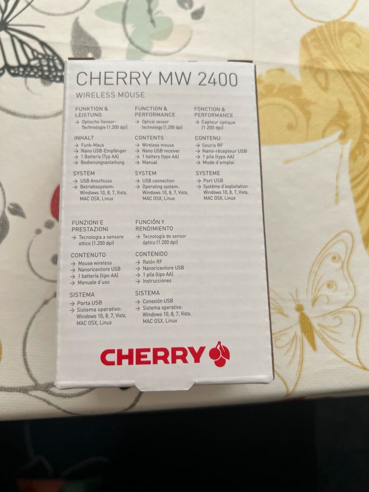 Cherry MW 2400 Wireless Mouse neu in Köln