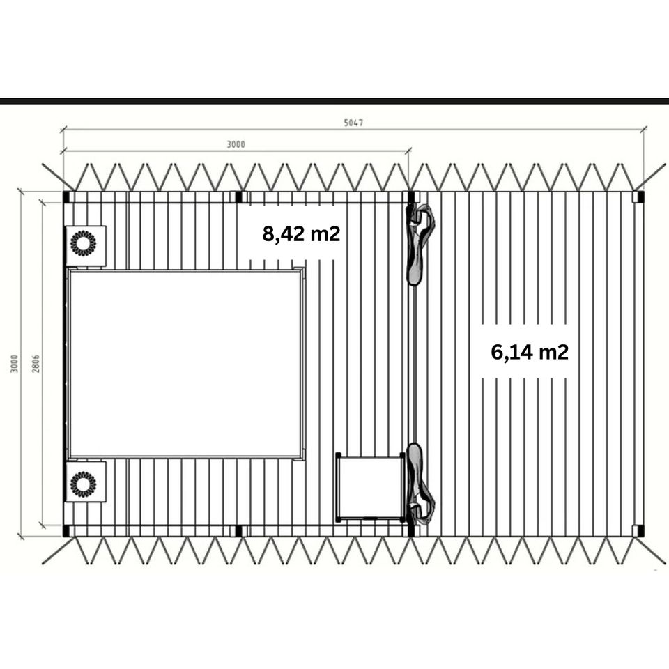 Gartenpavillon mit Holzfundament  3x5m, Gartenzelt, Camping in Neu-Isenburg