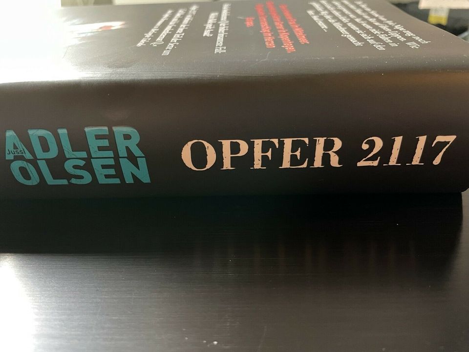 Krimi / Thriller Jussi Adler Olsen Opfer 2117 gebundene Ausgabe in Osterode am Harz