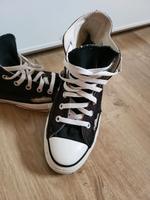 Chucks Converse All Star high Gr. 38 used look schwarz Bayern - Kulmain Vorschau