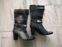 Tolle Jeans-Stiefel Catwalk Gr. 37, wenig getragen. Baden-Württemberg - Kupferzell Vorschau