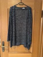 Schwarz-weiß melierter Cardigan Hessen - Ulrichstein Vorschau