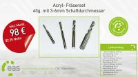 CNC Fräser - Acrylfräser - Fräsersatz - EAS GmbH / 98€* Nordrhein-Westfalen - Rheinberg Vorschau