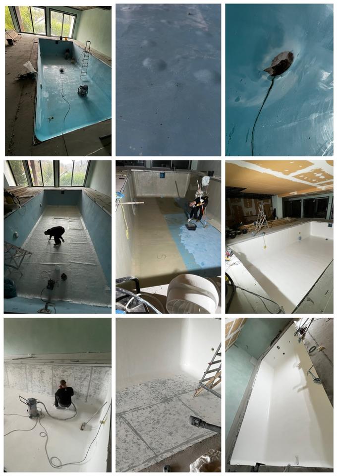 GFK Pool Pools Sanierung,Osmose,Reparatur in Adelzhausen