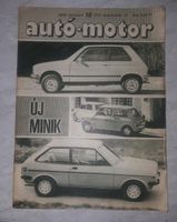 Auto Magazin Ungarn mit Ford Fiesta Mk 1 Köln - Weiß Vorschau