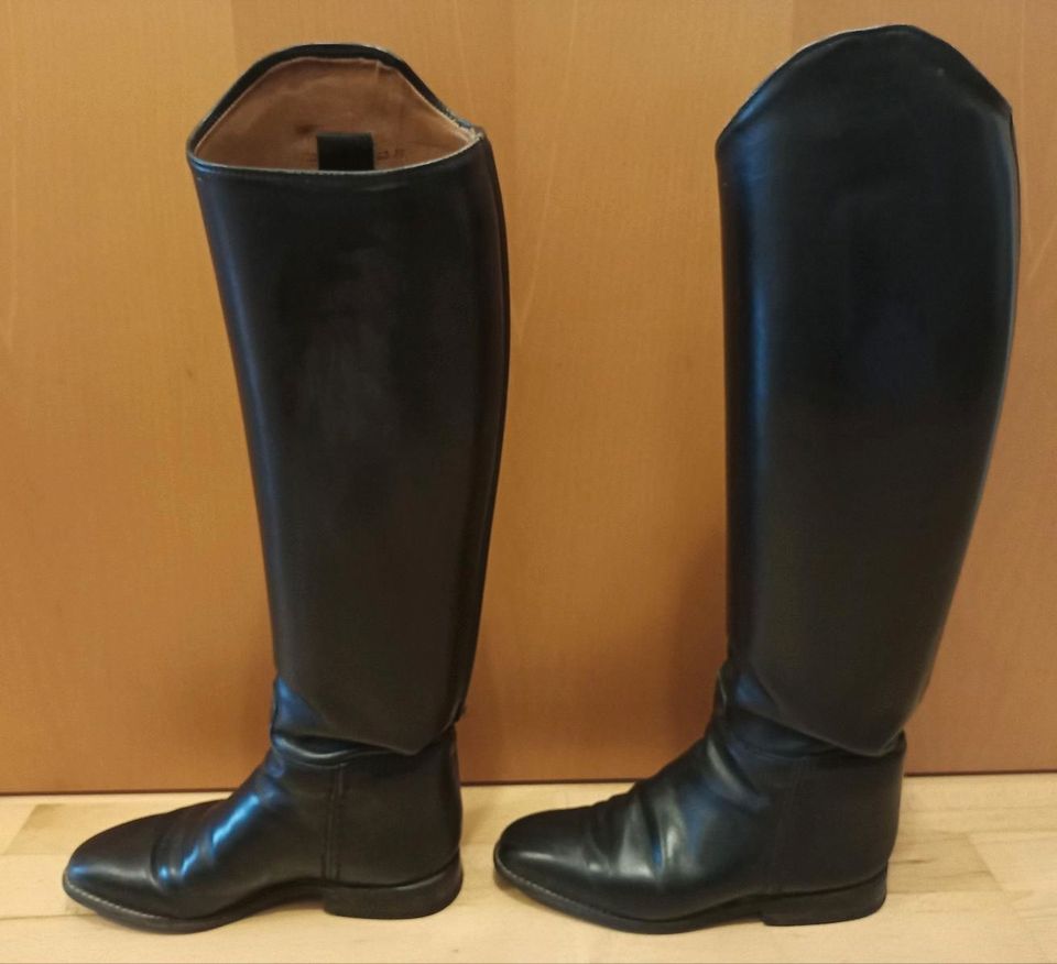 Königs Damen Dressurstiefel Reitstiefel Größe 5 / 38 schwarz in Haste