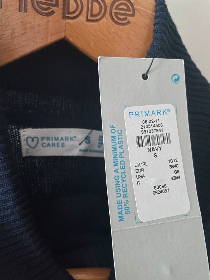 Blauer Rollkragenpullover Rollkragen Damen S primark dunkelblau in Braunschweig