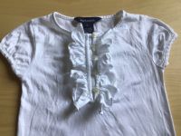 Ralph Lauren ⭐️ weißes Shirt mit Rüschen Gr. 104 110 ⭐️ Basic Frankfurt am Main - Dornbusch Vorschau