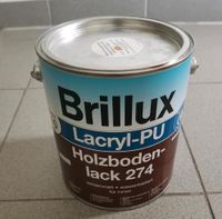3L Brillux Lacryl-PU Holzbodenlack 274 braun Hessen - Büttelborn Vorschau