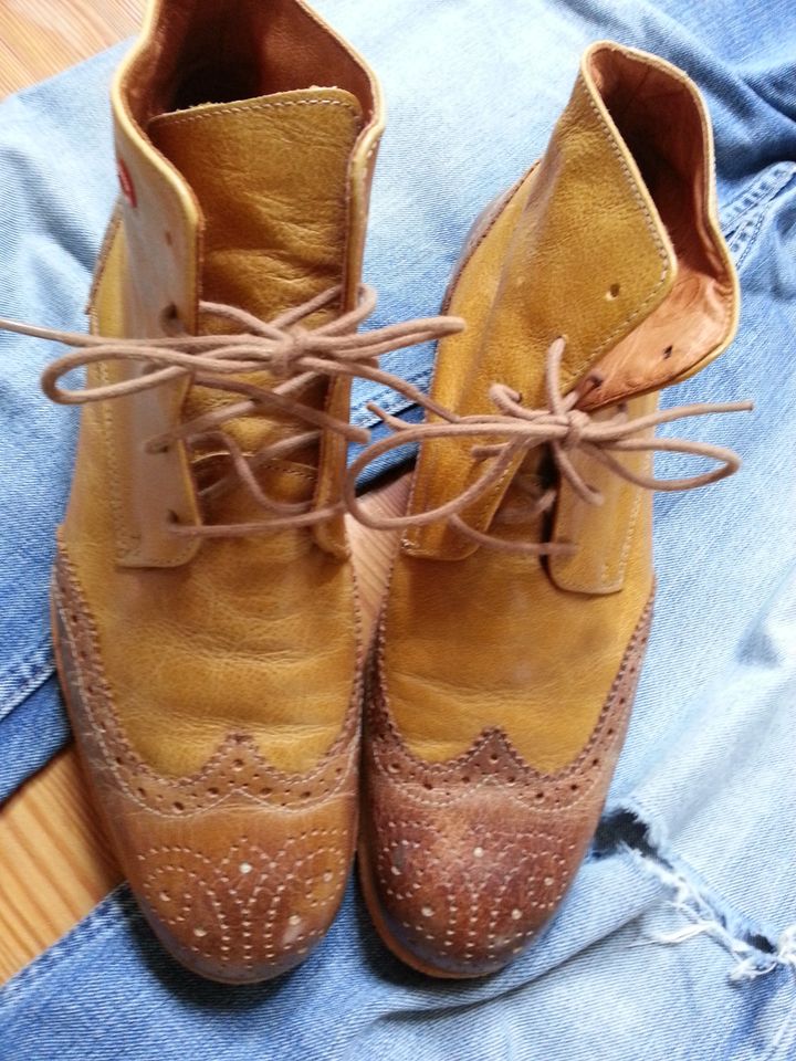 NOBRAND Mens Vintage Heritage Style Boots Gr.42 m.i.Portugal in Osterholz-Scharmbeck