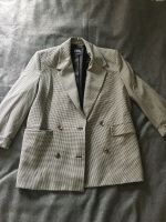 Zara Blazer schwarz/ weiß/ kariert Gr xs Schleswig-Holstein - Tetenhusen Vorschau