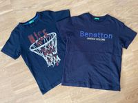 BENETTON: 2tlg. tolles T-Shirt-Set Gr. 128 Bayern - Goldbach Vorschau