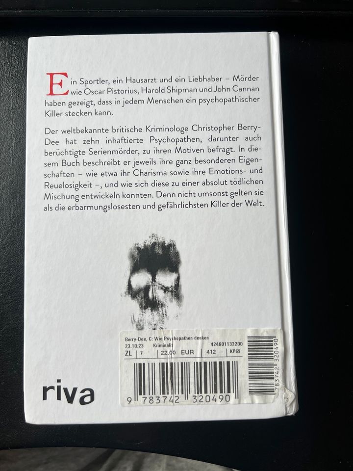 Buch: Wie Psychopathen denken in Berlin
