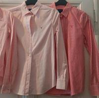 2xBluse 1x Hose GANT - rosa korall Gr 36/ S kariert Streifen Frankfurt am Main - Sachsenhausen Vorschau