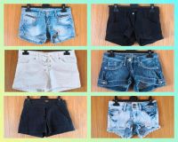 Shorts Rock Mini Hotpants Höschen Jeans kurz blau 30 32 34 36 XXS Thüringen - Greußen Vorschau