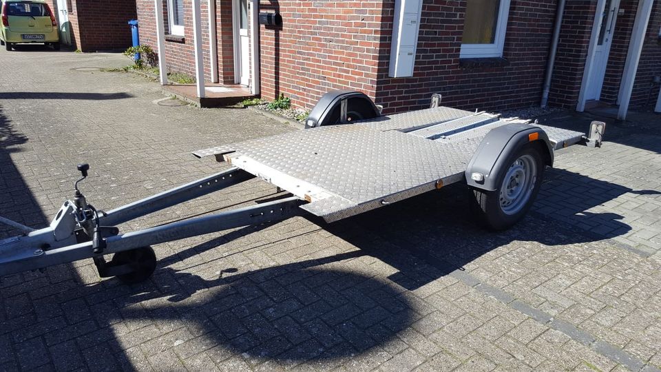 Anhänger Trailer Tieflader für Quatt / Kleinwagen 1,2t in Rastede