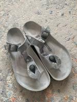 Neuw. Birkenstock Gizwh Echtleder Velours Wildleder Zehentrenner Berlin - Lichtenberg Vorschau