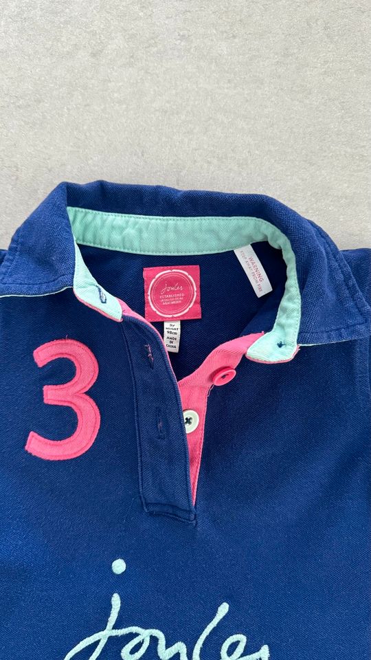 Joules T-Shirt Polo-Shirt Shirt Gr. 98 blau in Pullach