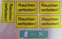Schilder, Rauchverbot, Fluchtweg, Warnschild, Verbotsschild, Hessen - Offenbach Vorschau