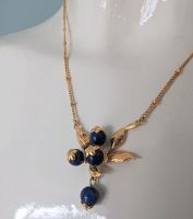 Les Néréides Collier Blaubeeranhänger (Lapislazuli, vergoldet) Köln - Nippes Vorschau