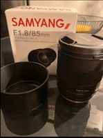 SAMYANG F1.8/85mm- Festbrennweite-Objektiv APS-C. Zustand wie neu Berlin - Wilmersdorf Vorschau