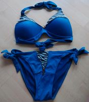 BIKINI Zebra Reißverschluss blau türkis Gr. 38 M Baden-Württemberg - Herrenberg Vorschau