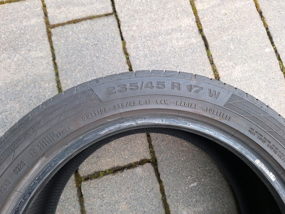 Continental Conti Sport Contact 5 235/45 R17 94W Dot 0320 in Schollbrunn