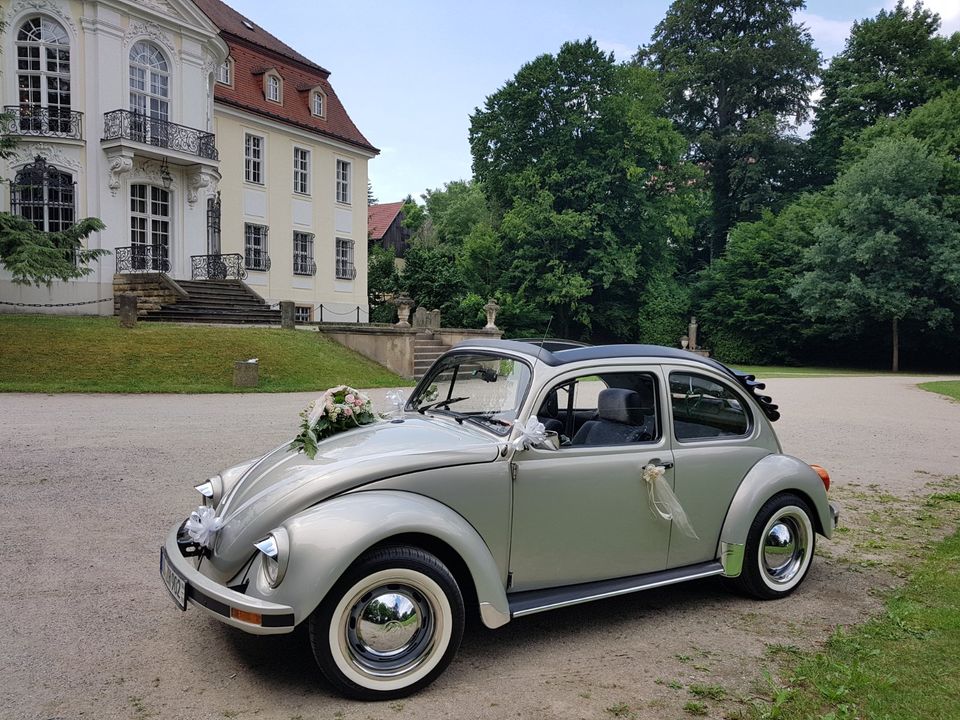 Hochzeitsauto Vermietung, Hochzeitskäfer Vermietung, VW Käfer in Pegau