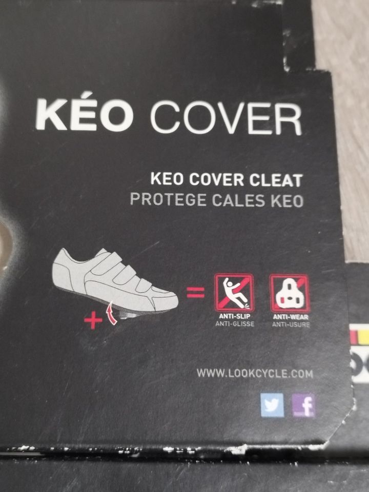 LOOK KEO Cover u. Grip neuwertig zu verkaufen in Barßel