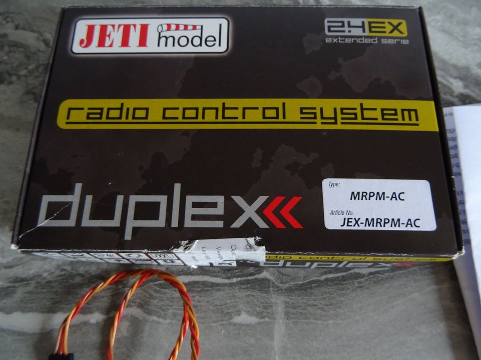 Jeti MRPM-AC 2,4 GHz EX Drehzahlmesser Neu in Sindelfingen