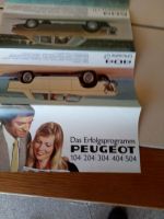 Peugeot Das Erfolgsprogramm 104 204 304 404 504 Prospekt Kr. Altötting - Neuötting Vorschau